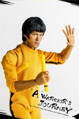 1:6 Scale Martial Arts Star Bruce Lee Kung Fu Lee PVC Figure With Double Head