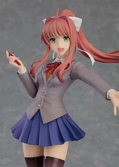 18CM Anime Doki Doki Literature Club Monika Action Figure Model Toy Collection
