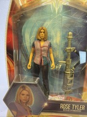 Doctor Who Series 2 Rose Tyler with Ice Extinguisher Figure NEW Yellowing Pack