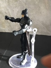 2017 Mattel Batman Action Figure 6″ DC Comics Black Suit Yellow Emblem Cape