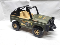 Vintage First Strike Commando 12″ Scale Jeep For Figures