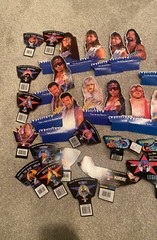 WWE WWF Jakks BCA Bone Crushing Action Insert Lot Stone Cold Razor Diesel Bret