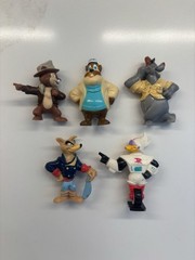 Kellogg’s 2″ PVC Figures 1991 Lot of 5 – Duck Tales – TaleSpin- Chip n Dale