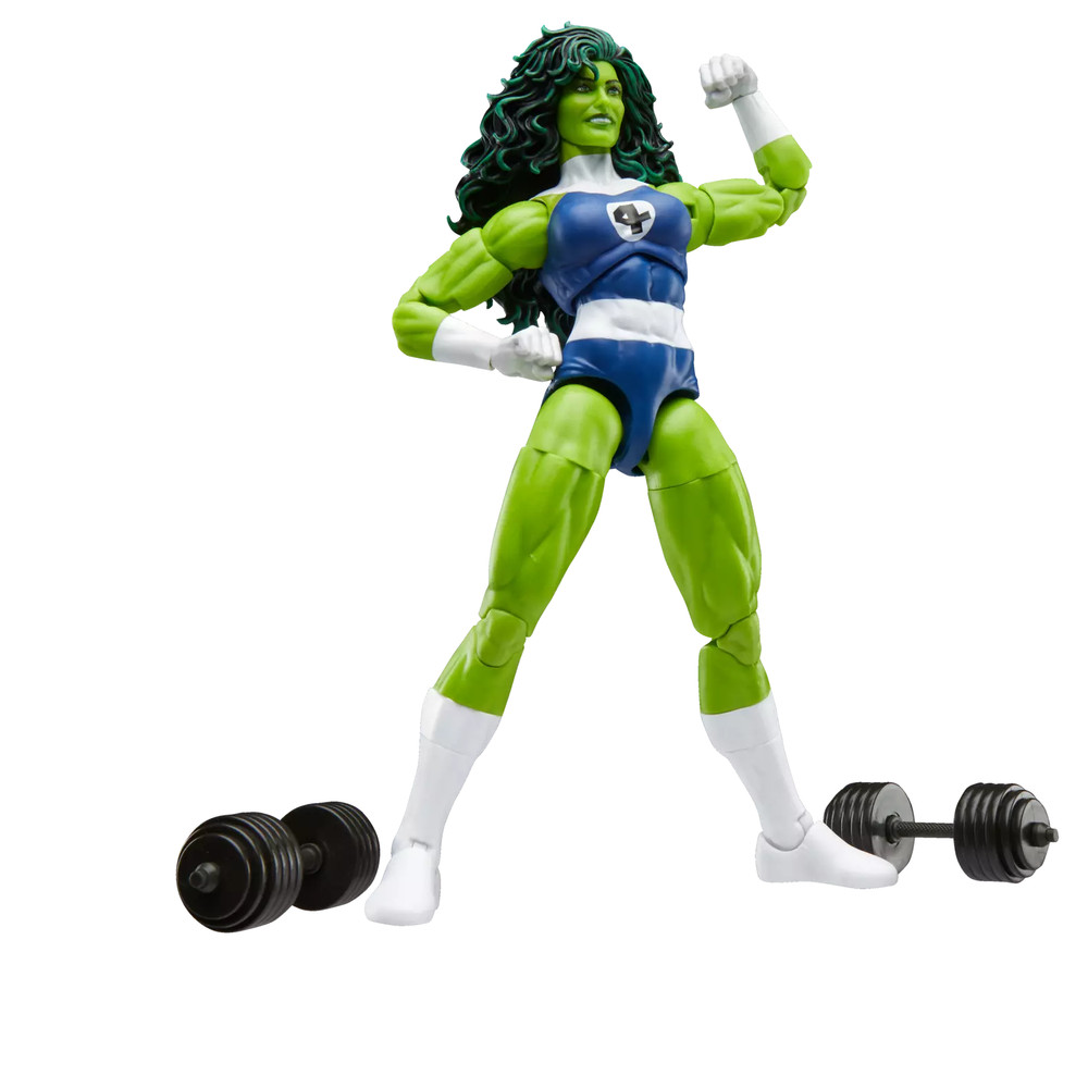 Marvel Legends Series Fantastic Four Retro She-Hulk 6-Inch Action Figure G0630