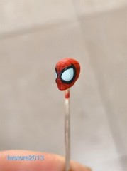 1:6 1:12 1:18 Comics Spider-man Head Sculpt For 12″ 6″ 3.75″ Male Figure Body