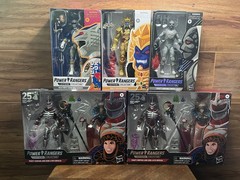Power Rangers Lightning Collection- Zedd & Rita – Goldar – Z Putty – Wolf Ranger