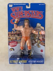 WWE LJN MATTEL SUPERSTARS ULTIMATE WARRIOR 8″ ACTION FIGURE BLUE CARD SHIPS NOW