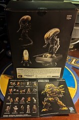 Herocross Hybrid Metal Figuration #023 Alien Diecast Figure Black – NIB