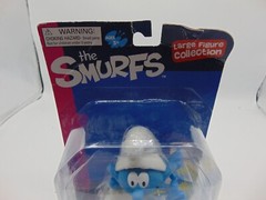 The Smurfs Baby Smurf 5.5″ in Large Figure Collection Goldie 2012 New in Package