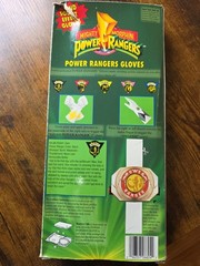 Mighty Morphin Power Rangers Sound Effect Gloves Black Ranger