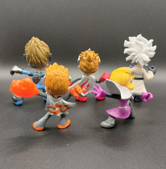 5 Ninja Kidz Figures Toys Dr. Disaster Lot O 48