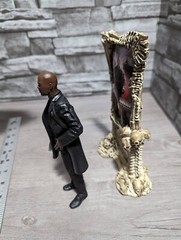 McFarlane Movie Maniacs Shaft Samuel L Jackson 7” Figure Nick Fury Custom
