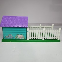 1990s Littlest Pet Shop Cat Bunny Bird Cage Dog House Garden Lot of 21 Kenner
