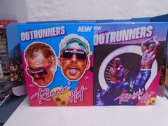 AEW The Outrunners 2-Pack: Turbo Floyd & Truth Magnum Jazwares Vault Brand New