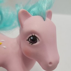 Vintage My Little Pony 1987 G1 Sundae Best Banana Surprise Pink Blue