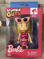 STUMBLE GUYS LEGENDARY BARBIE LIMITED EDITION BOXED 4″ ACTION FIGURE MATTEL