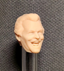 Jack Nicholson Joker 1989 Batman Custom Head Sculpt 1/12, 1/10