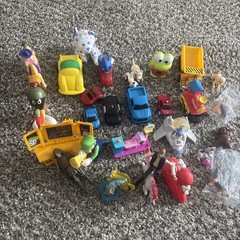 Mixed Toy Lot Mario Sonic Cars Figures Mini Vehicles Bundle Kids Toys Random Lot
