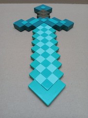 Minecraft 20 Inch Diamond Sword Hard Plastic by Mojang Synergies AB 2020