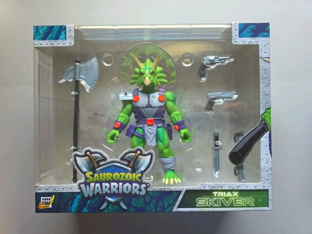 Saurozoic Warriors Triax Skiver 1:12 Scale Action Figure Boss Fight Studio