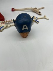 Captain America 1966 CAPTAIN ACTION Ideal ORIGINAL FIGURE, Mask, Guns, Belt