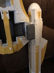 2009 Star Wars The Clone Wars Republic Y-Wing Bomber Incomplete Ship