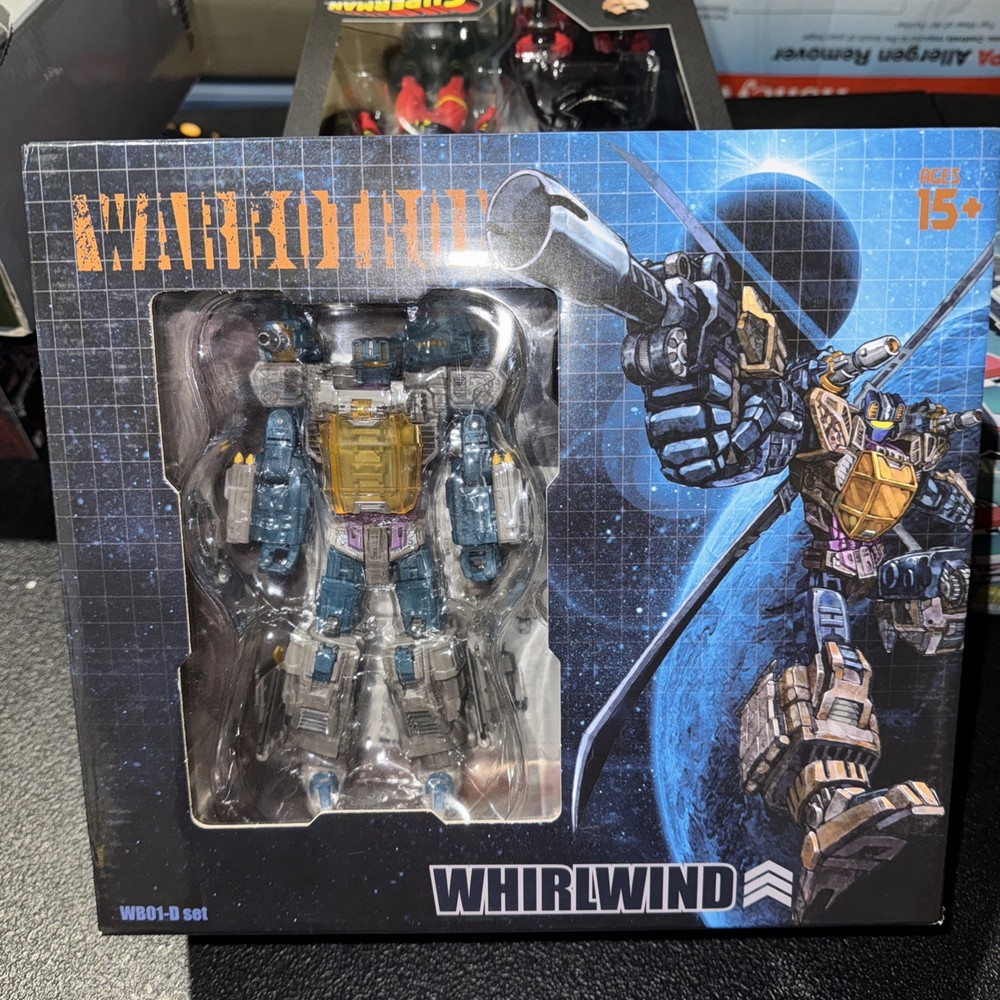 TRANSFORMERS / WHIRLWIND / WB-01 D / WARBOTRON / 2015 / MISB IN US!!