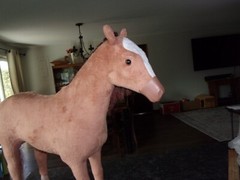 Paradise Horse – Soft Brown LARGE Articulated Horse 20″ x 22″