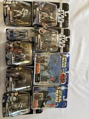 Star Wars Action Figure Lot Hasbro Saga Collection Clone Trooper Boba Fett Jango