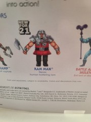 2020 Masters of the Universe – Mattel – RAM MAN – Deluxe Retro Play – NIB