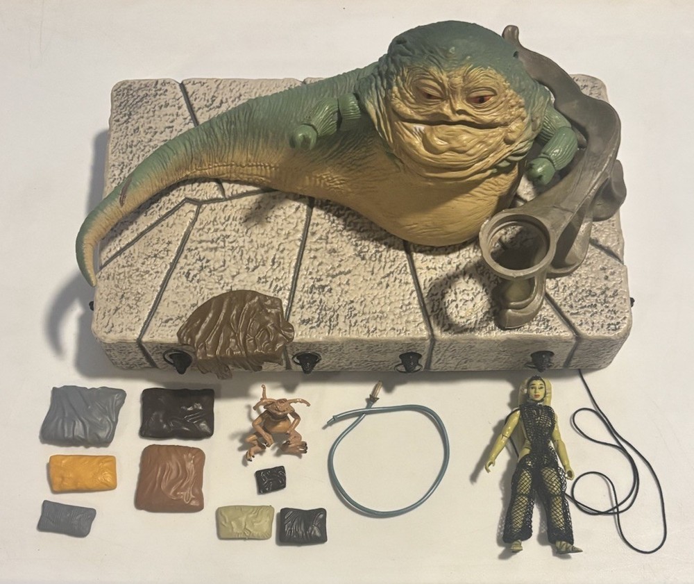 Star Wars Walmart Exclusive – Jabba the Hutt Throne W/ Oola 3.75” Loose Figures