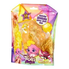 DreamWorks Trolls Stretchy Hair Viva Doll Squishy Colorful Collectible Toy