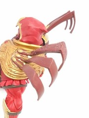 SU-C-AZ: Custom Faux Leather wire Straps / Cape for McFarlane Azrael (No Figure)