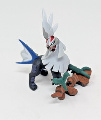 Pokemon Mini Figures Ho-Oh, Charizard, Lunala, Dragonite, Silvally, Arceus 1.5in
