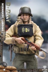 Crazy Figure 1/12 WWII U.S. Rangers On D-Day Sergant LW016 Soldier Figure Model