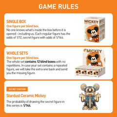 Disney Mickey Boundless Creativity Series Blind Box Figures, Collectible Toys Ho