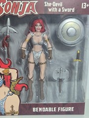 Red Sonja She Devil 5-inch Bendable Action Figure By NJ Croce