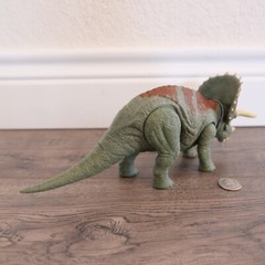Jurassic World Dominion Roar Strikers Triceratops Dinosaur Figure Mattel