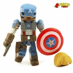 Marvel Minimates Series 40 Captain America Movie Cap & Red Skull