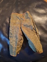 Unbranded Fashion Doll Dark Green Polyester Skateboard Shorts- 5 Inches Long