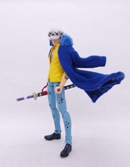 SU-OP-LAW: 1/12 Wired Blue Coat for SHF One Piece Trafalgar Law action figure