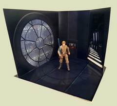 TVC Window Room Carbon Freeze Chamber Playset Diorama Hasbro Vintage Collection