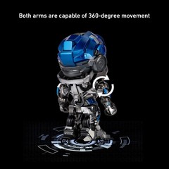 HiPlay Killerbody, Mirage Q-Version KB20069-18, Height 14cm Action Figurine