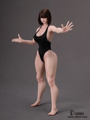 LDDOLL 1/6 29Muscle Seamless Silicone Realistic Female Soldier Body Articulated