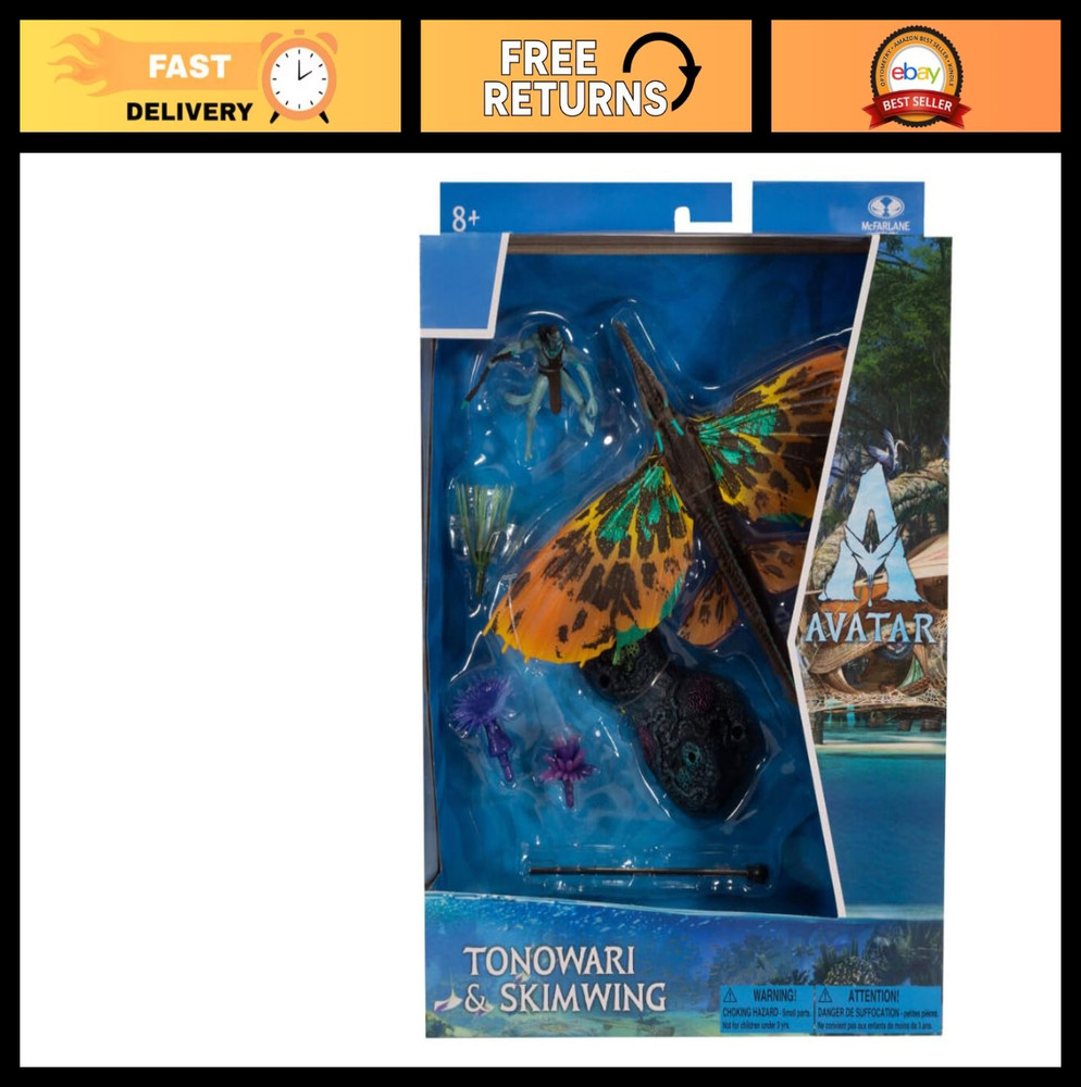 Avatar: The Way of Water Tonowari & Skimwing Action Figures – World of Pandora C