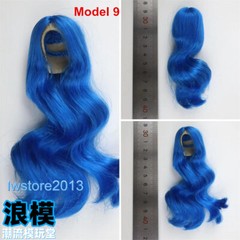 1/6 Artificial Hair Wig Cover For 12″ Female Phicen TBL JO Figure Head Body Toys