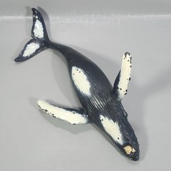 VTG Safari LTD 1991 Monterrey Bay Sea Aquarium Humpback Whale 15” Solid Rubber