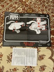 Star Wars Boba Fett’s Slave 1 The VINTAGE Collection Instructions Part