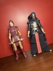 Star Wars Black Series Darth Revan & bastila shan Action Figure