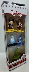 Disney Nano MetalFigs Toys Die-Cast Metal Figurines Set Mickey Stitch Kermit